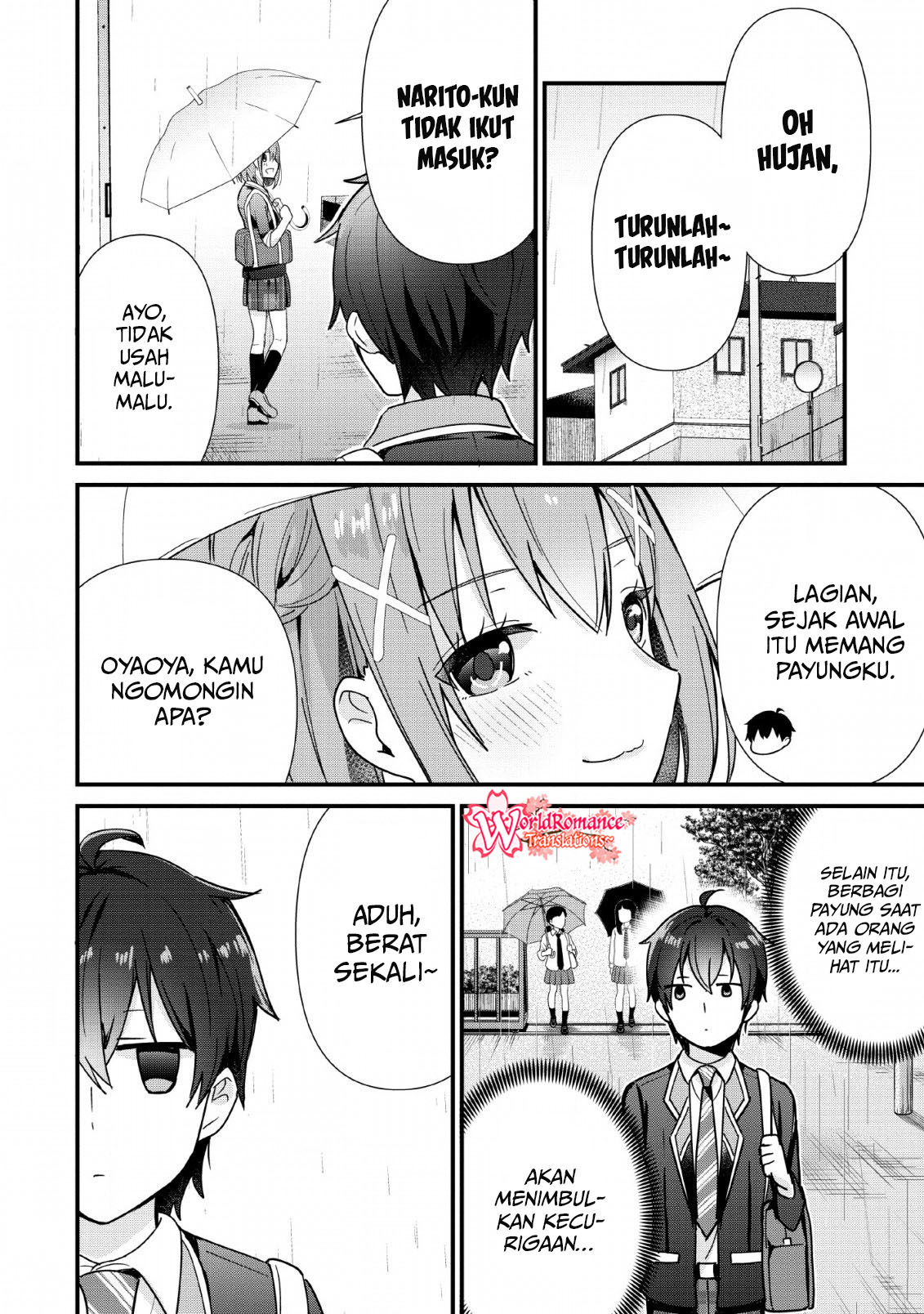 The Cute Girl Sitting Next to Me Is Trying to Make Me Fall in Love With Her as a Way to Ridicule Me, but the Tables Were Turned on Her Before She Knew It Chapter 02 Gambar 19